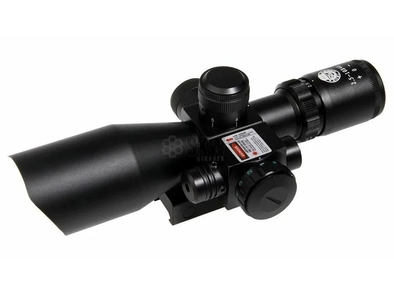 VISOR OG 2.5-10X40E & LASER ROJO DUEL CODE